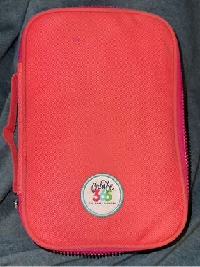 Happy Planner Create 365 Salmon Zip Planner Case